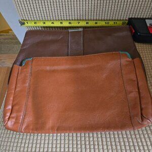 VINTAGE SET OF 2 LEATHER CLUTCHES